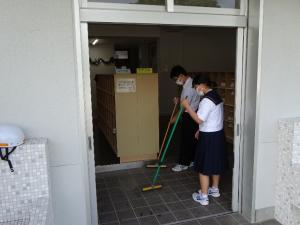 学校環境美化活動２