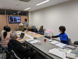 コミュニティ清和 会議の様子