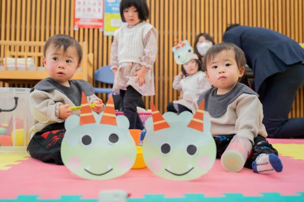 鬼のお面
