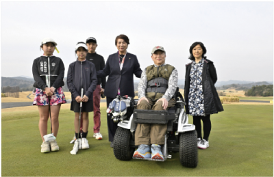 ジュニア＆障害者交流ゴルフ大会