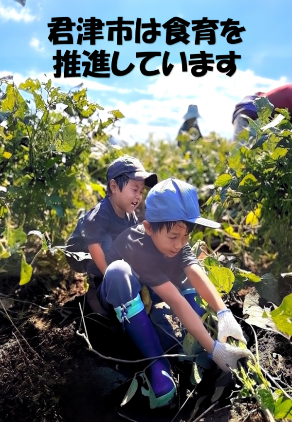 君津市は食育を推進しています
