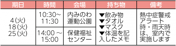 うんどう教室