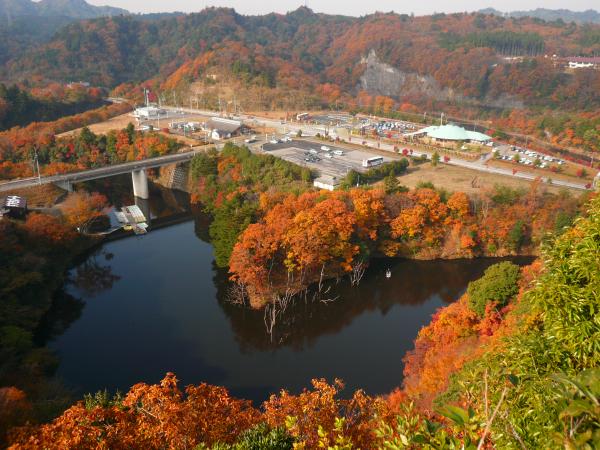 笹川湖展望台の写真