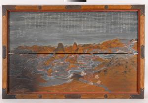 平山用水開墾絵馬　