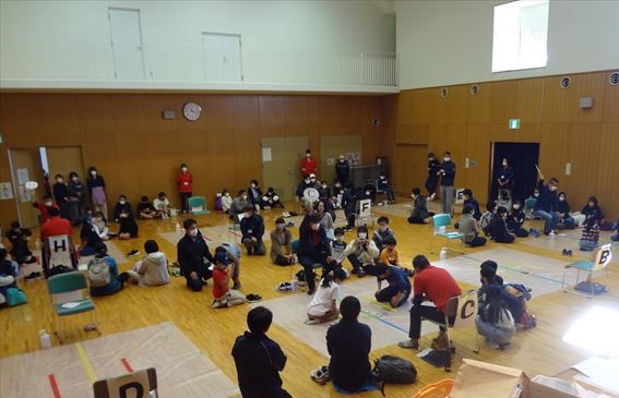 かるた大会のようす