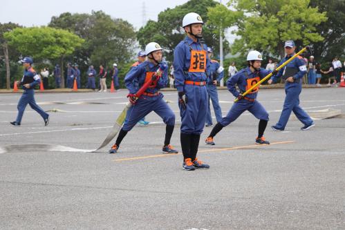 君津市消防団消防操法大会