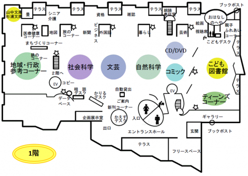 1階案内図
