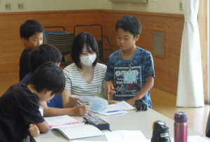 すさい子ども教室（宿題）写真4