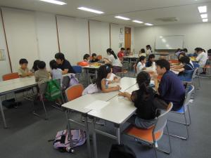 すさい子ども教室ボードゲーム写真１