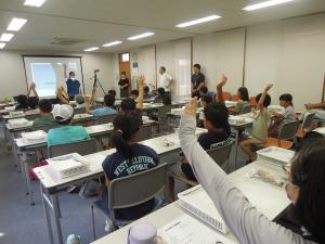 光の実験の様子１
