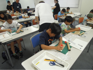 光の実験の様子2