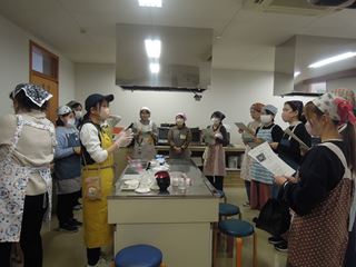 パンづくりの様子