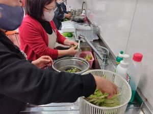 野菜の水切り（乾燥）