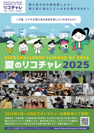 夏のリコチャレ2025リーフレット