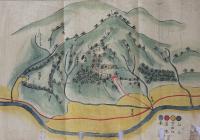 秋元城絵図