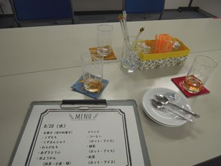 カフェの様子