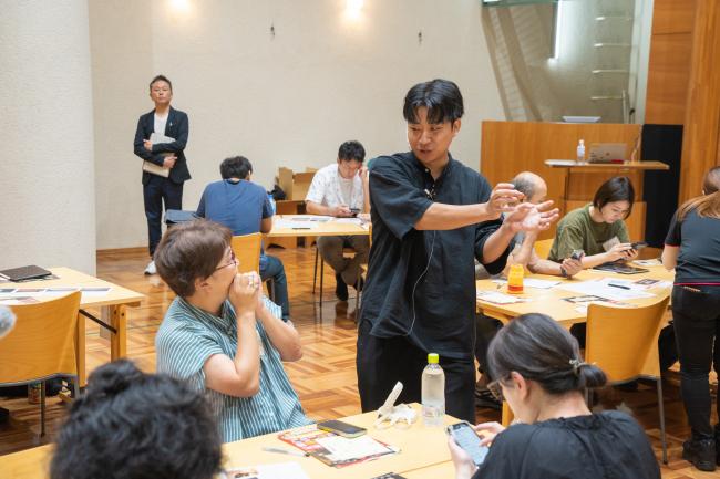 こちゃに氏によるレクチャー