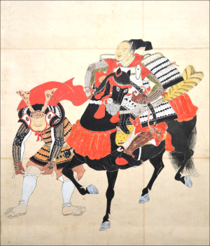 八幡太郎義家像