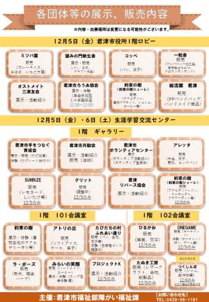 障害者週間イベント(裏面)