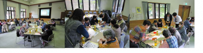 認知症の話、折り紙