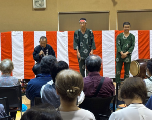 神楽舞の人たち