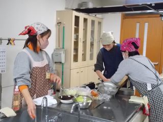 調理実習の様子