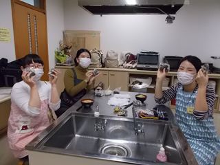 調理実習の様子