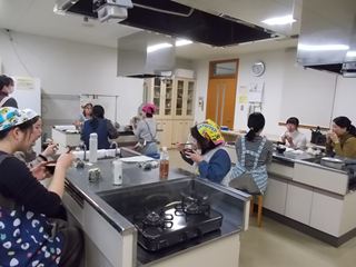 調理実習の様子