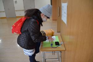 スタンプラリーの様子