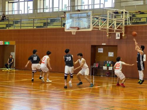 3X3バスケットボール大会の様子