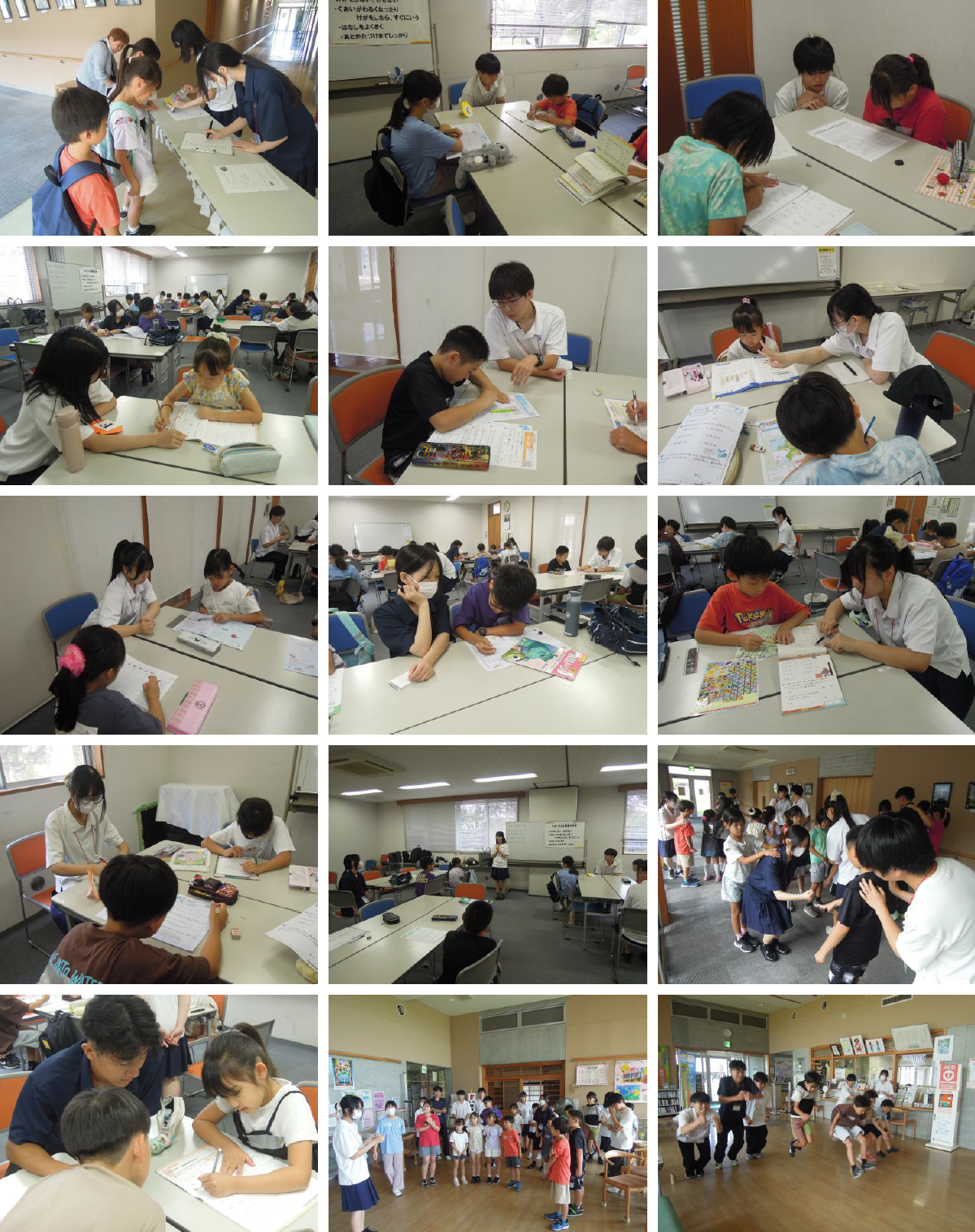 夏休み第1回の様子