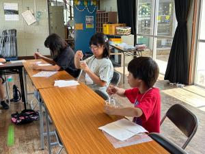 子ども体験教室の様子