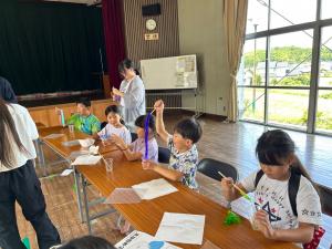 子ども体験教室の様子