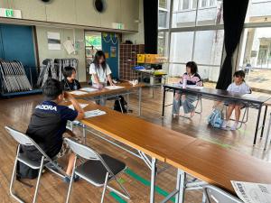 子ども体験教室の様子