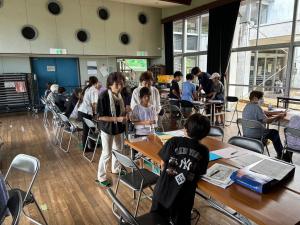 子ども体験の様子