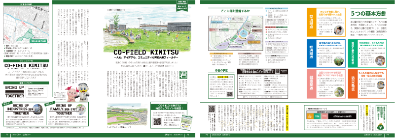 広報きみつ8月号で「Co-Field KIMITSU」プロジェクトを特集!