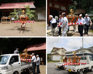 箕輪 熊野神社夏祭り