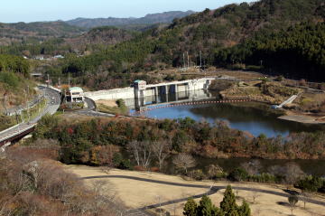 片倉ダム・笹川湖の写真
