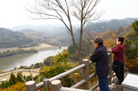 笹川湖展望台の写真