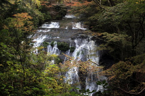 晩秋の黒滝