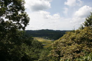 公園南面からの眺望