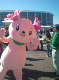 開会式はいい天気だったよ