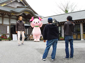 三石山かんのんで撮影したの