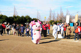 どう？ フォームがキマってるでしょ！！