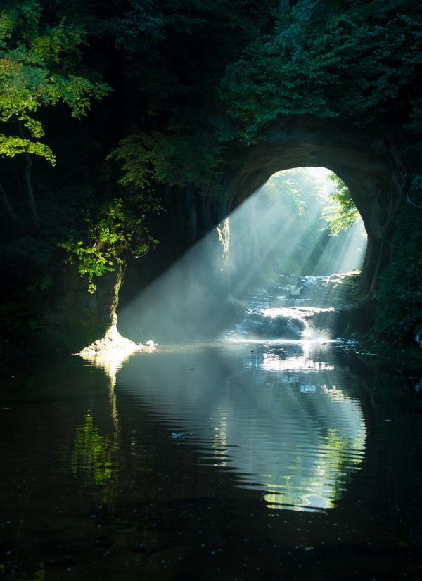 濃溝の滝（亀岩の洞窟）10