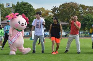 きみぴょんと芸人さんの写真