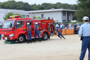 渾身の演技を！操法開始